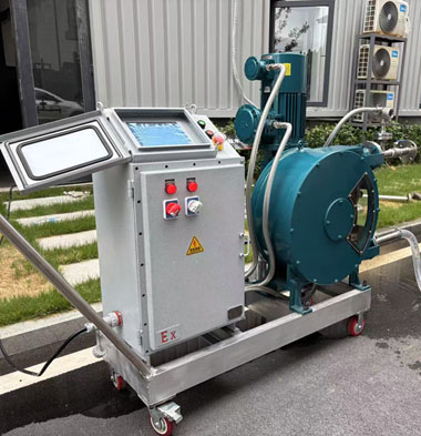 高粘稠物料軟管泵全自動(dòng)泵送 